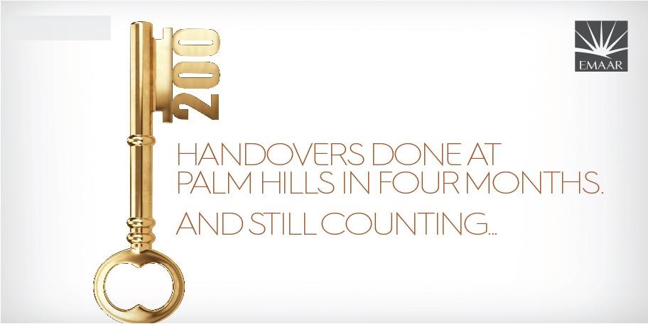 200 Handovers done in 4 months at Emaar Palm Hills in Gurgaon Update